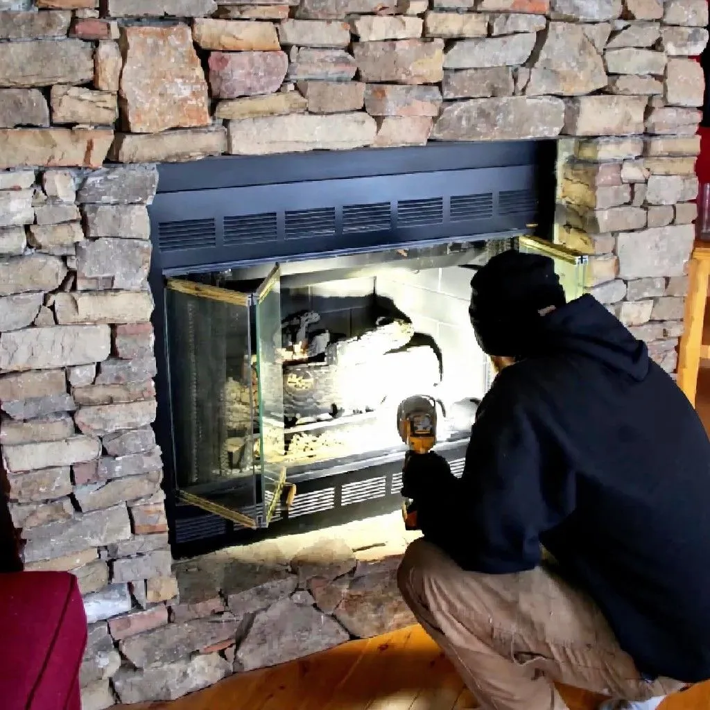 Level 1 fireplace inspection before repair estimates
