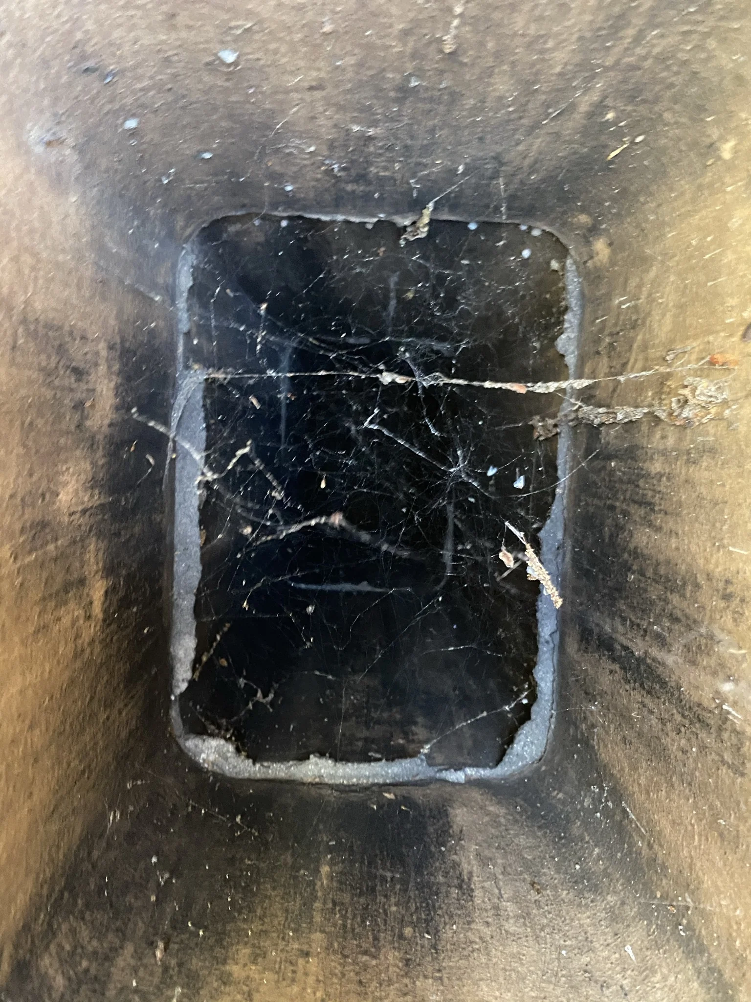 Checking furnace flue venting and draft