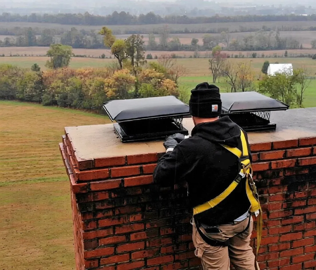 Chimney inspection following NFPA and IRC standards