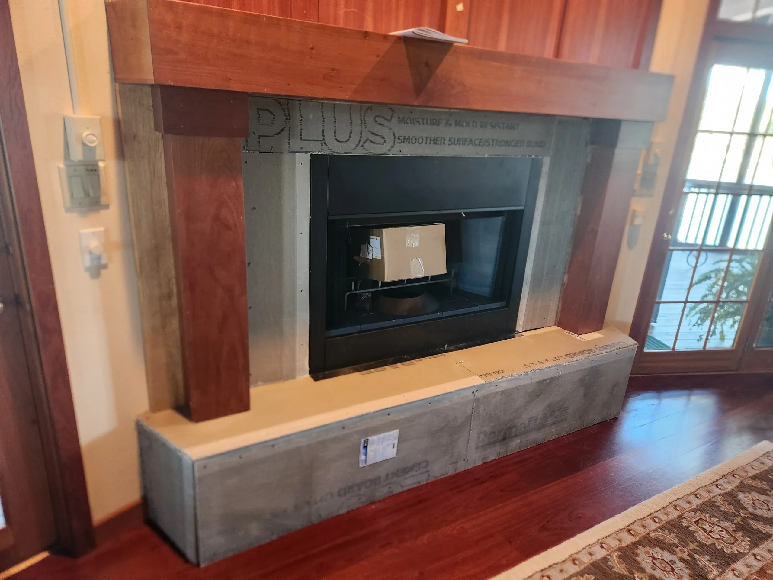 Fireplace cleaning service