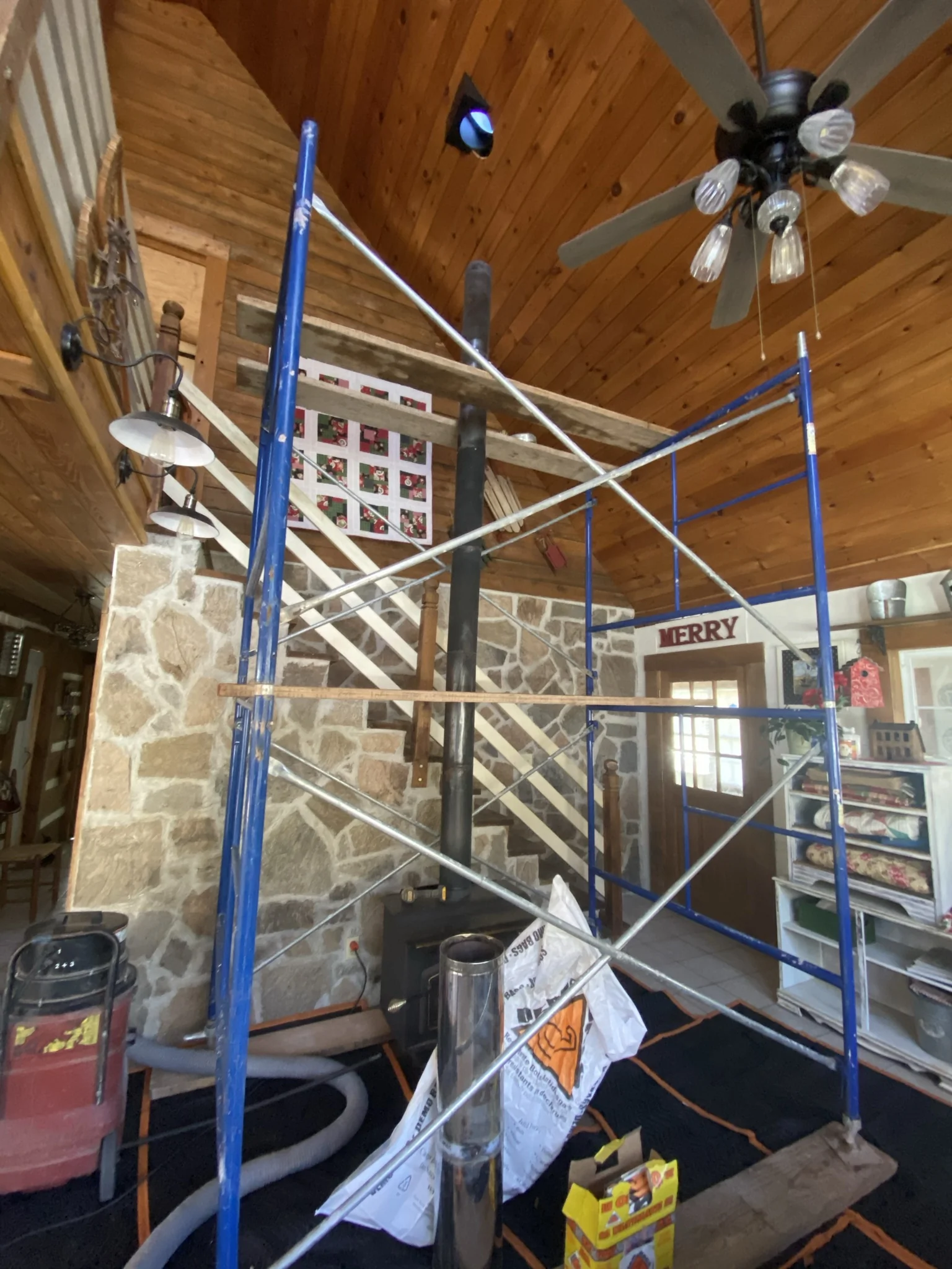 Class A chimney venting for wood burning stoves